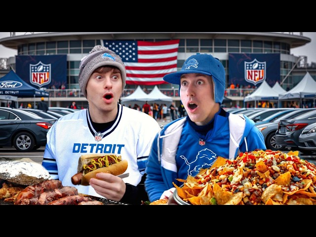 Two Brits go Tailgating at an NFL game!