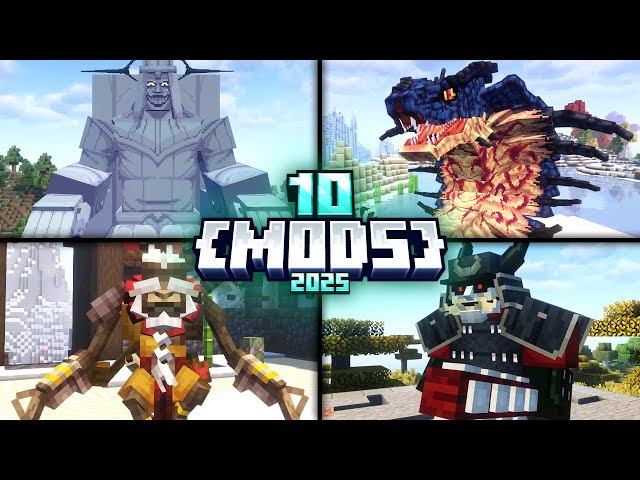 Top 10 Best Minecraft Mods For 1.20.1 ! | Solo Leveling Mod !