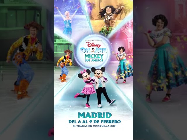 DISNEY ON ICE 100 AÑOS DE MAGIA #disneyonice #disneyonicemadrid #planesconniños #planesenfamilia