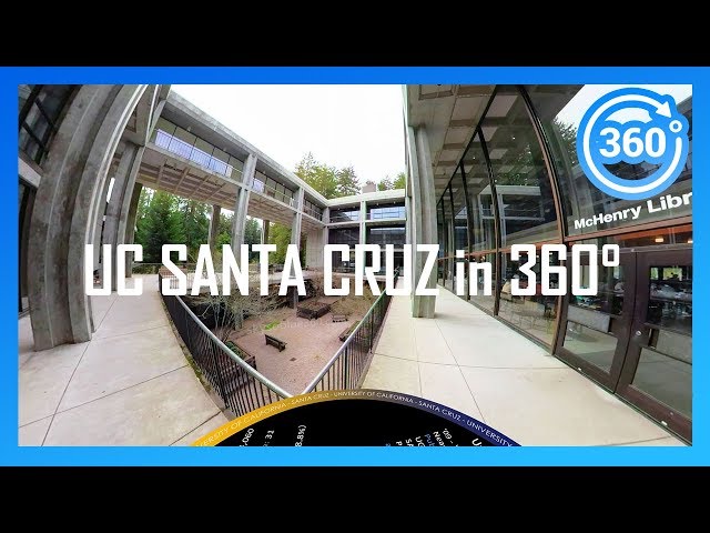 [2020] UC SANTA CRUZ in 360° (walking/driving campus tour)