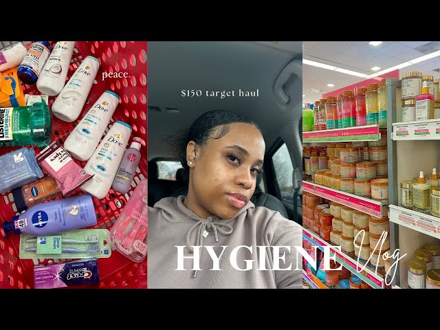 Hygiene Shopping | $150 monthly target haul + hygiene tips & favs