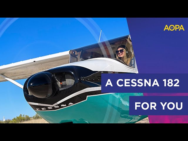 Introducing the 2025 AOPA Sweepstakes Cessna 182