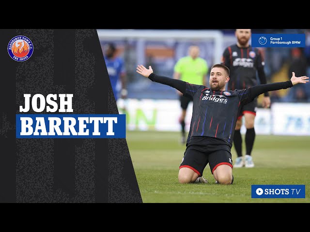 JOSH BARRETT POST-MATCH: Oldham Athletic (A)