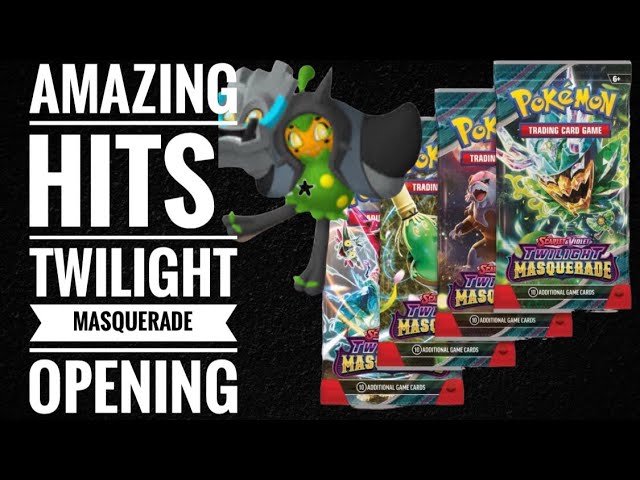 Big GRENINJA EX PULL Pokemon’s newest set opening , Twilight Masquerade