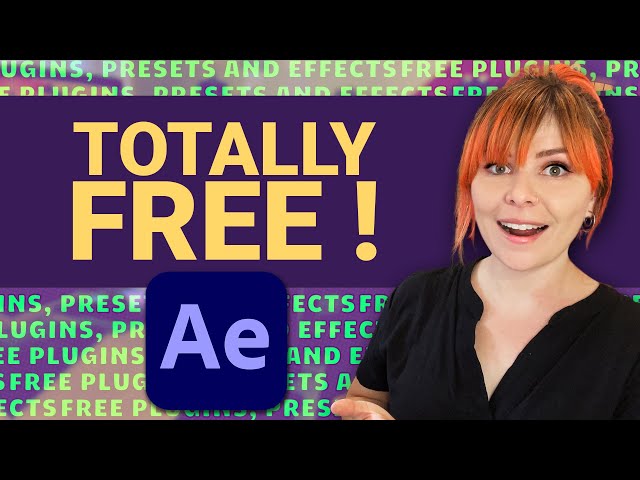 8 Best Free Plugins, Presets and Effects for After Effects | Free Motion Design Tools