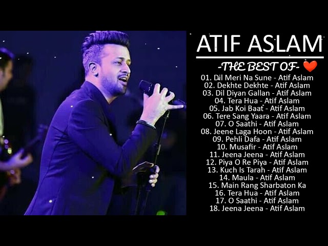 ATIF ASLAM Hindi Songs Collection Atif Aslam songs BEST OF ATIF ASLAM SONGS 2023 #atifaslam