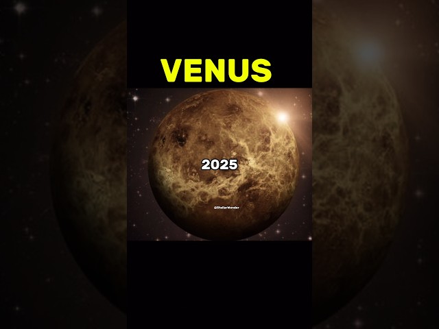 Evolution of Venus #shorts #solarsystem  #space #planet #stellarwonder