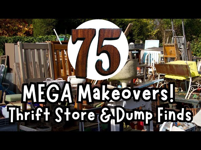 Ultimate Trash to Treasure Upcycles / Mega Thrift Store & Dump Finds