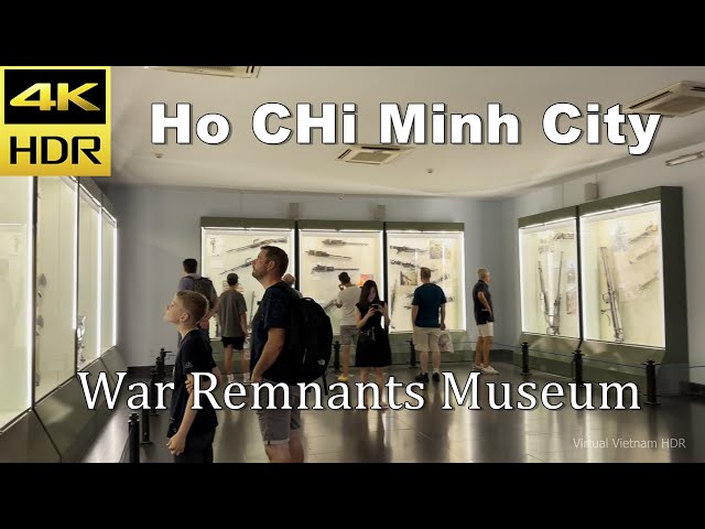 4K HDR | Vietnam Travel - Walking War Remnants Museum in Ho Chi Minh City | Vietnam 2023