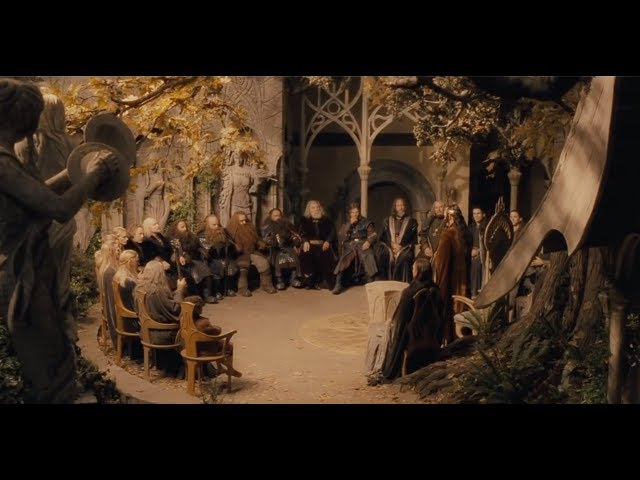 Lord of the Rings with Computer Voices – The Council of Elrond Scene