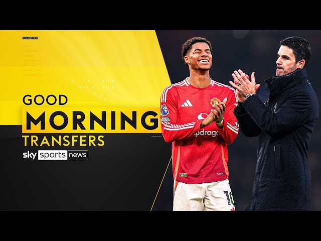 Arteta searching for striker,  West Ham forward options & Rashford's future | Good Morning Transfers