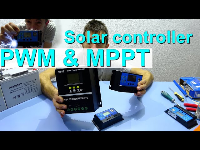 Difference between Mppt and Pwm solar controller