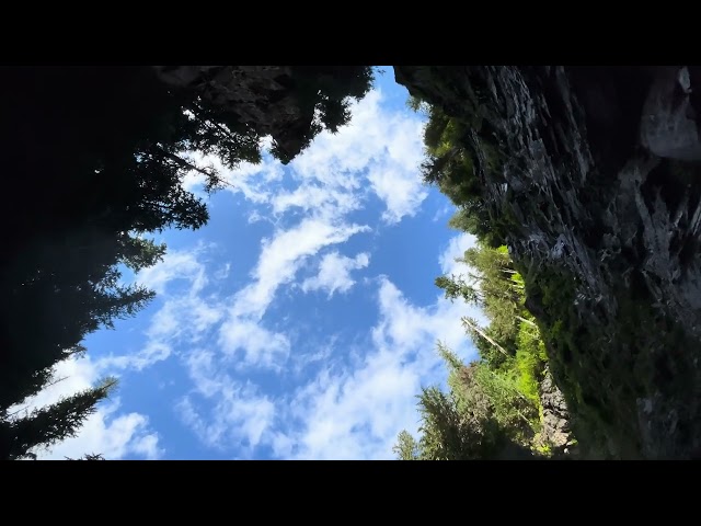 @TrinaMason 4k gorgeous sky view through my eyes September 19 2024 2:10pm Acme Washington waterfall