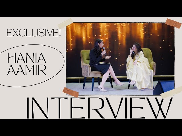 Anushka Arora in conversation with Pakistani TV sensation Hania Aamir