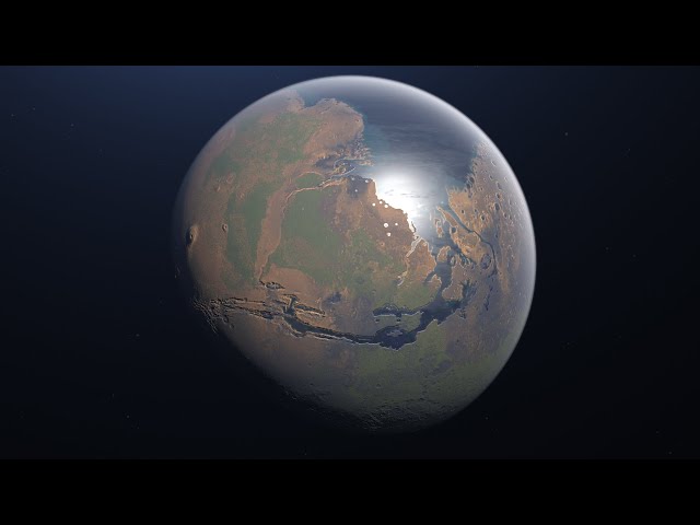 Terraformed Mars Rotation Loop