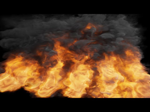 Soothing Fire Inferno Effect   Relaxing Screensaver Background 4K