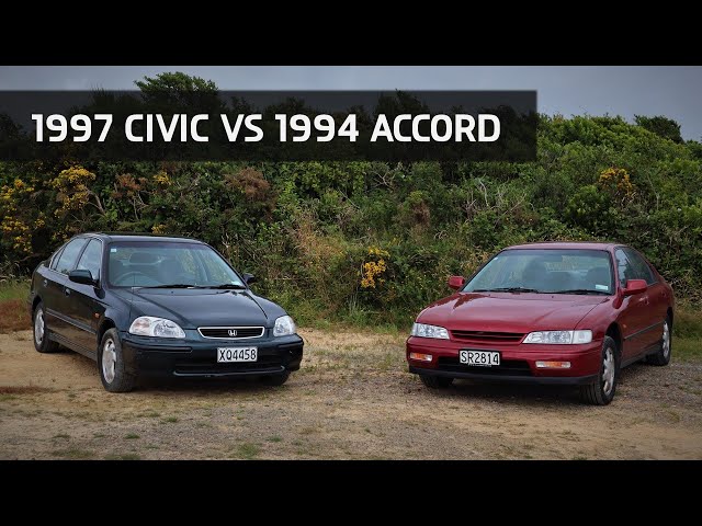 Honda Civic EK1 vs Honda Accord CD5