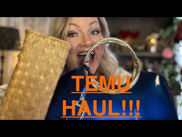 Temu Haul!!! Variety of items!! Great purse, household items! Clothing!