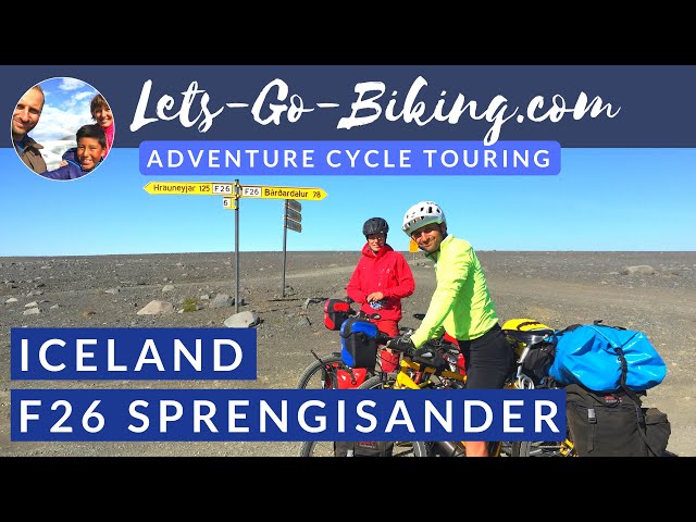 Cycle Touring Iceland's F26 Sprengisander route