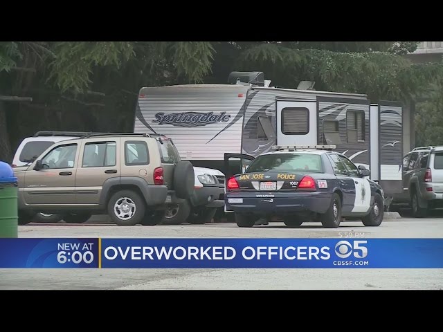 SJPD Officers Living In RV's Near Headquarters