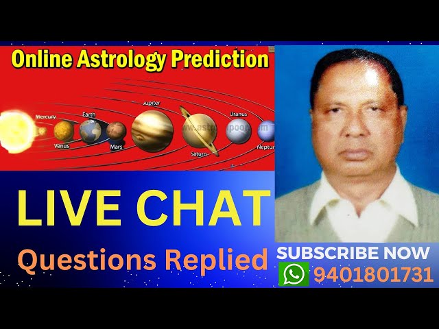 Livestream Astrology ep140 (M) || Astrology Questions Replied in Live Chat ||