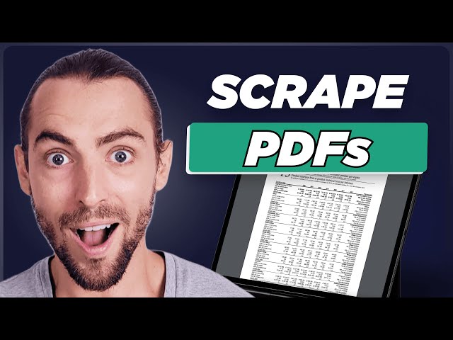 How To Extract Data from PDF to Google Sheets (100% Automated)