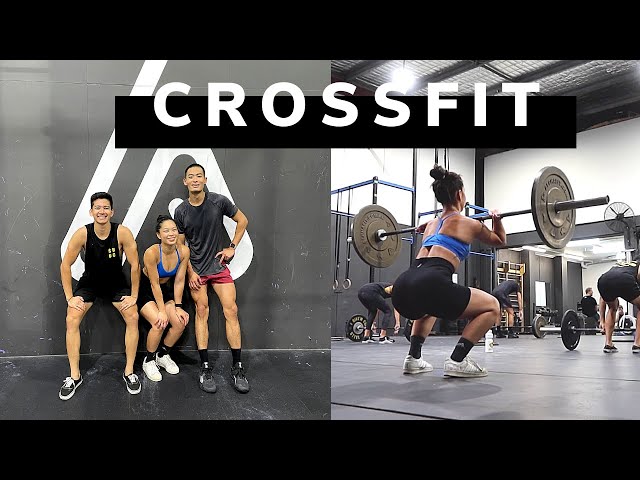 trying crossfit for the first time!!!