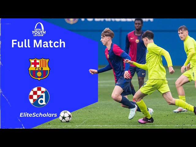 Full Match FC Barcelona U19 vs GNK Dinamo U19 | UEFA Youth League Round of 32 | 12/02/25