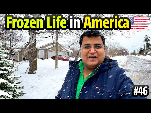 First time itane ziyada SNOW dekh li AMERICA me 🥶  | Exploring Americ Ep.46