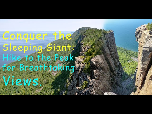 Conquer the Sleeping Giant: Hike to the Peak for Breathtaking Views. (Part 1) #Sleeping_Giant