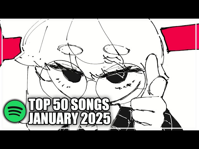 My Top 50 Songs of January 2025 (Spotify)