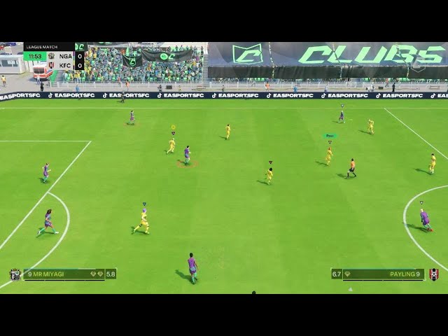 EA SPORTS FC 25 amazing long range goal Mike