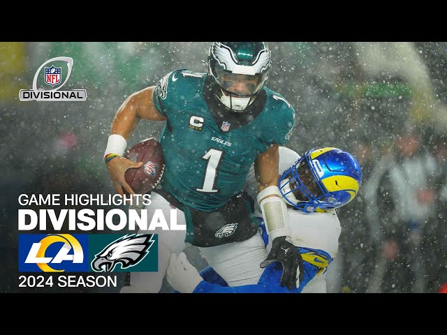 Los Angeles Rams vs. Philadelphia Eagles Game Highlights | Divisional Round NFL 2024 Season