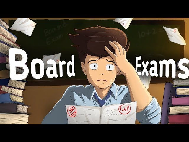 Life of a Class 10th Student || Ft. Board Exams || Animated Video #animation #cartoon