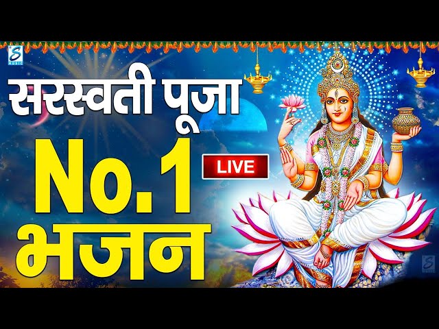 बसंत पंचमी स्पेशल ~ सरस्वती माता भजन | Nonstop Sarswati Puja Song,2025 sarswati puja,sarswati puja