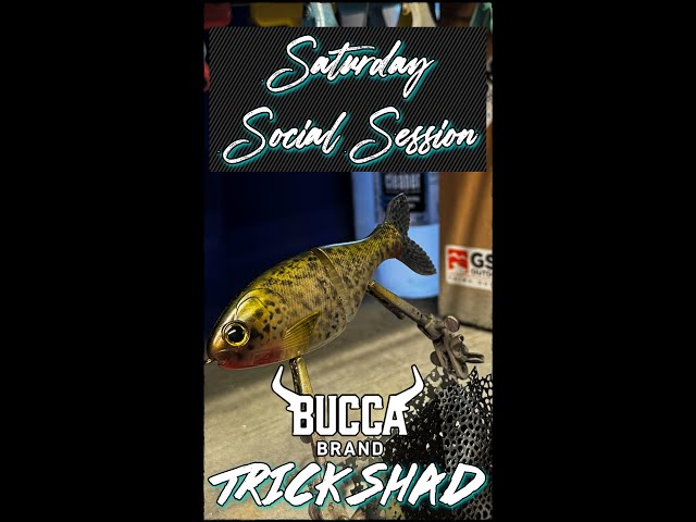 BUCCA BRAND TRICK SHAD (a Saturday Social Session)