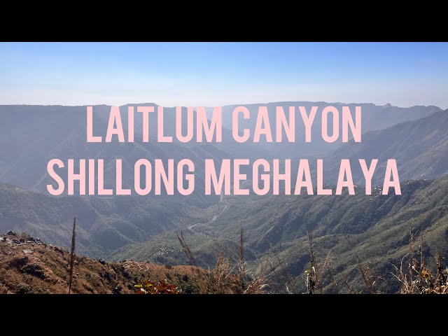 Laitlum Canyon Shillong Meghalaya, berasa di Texas || Indonesia India family vlog