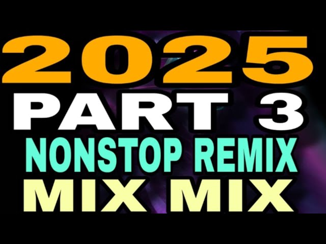 2025 PART 3 NONSTOP DISCO REMIX [ HARDTEK REMIX ] [ ANA CALLEJA OFFICIAL ]