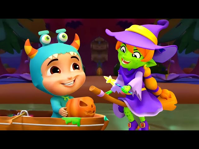 It's Halloween Night - Trick Or Treat, Spooky Cartoon Videos for Kids