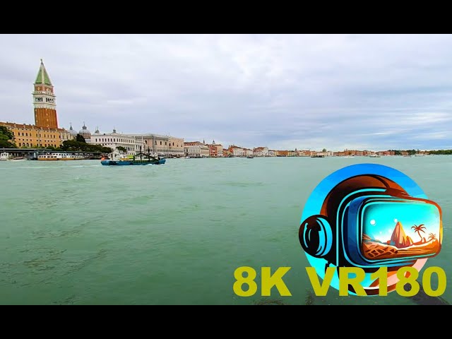 Punta della Dogana in the Dorsoduro sestiere of the city of Venice Italy 8K 4K VR180 3D Travel