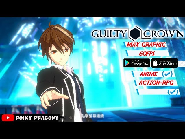 Grafik Mulus 60FPS 😎 !!! Guilty Crown (CBT) Android  Anime Action-Rpg Gameplay