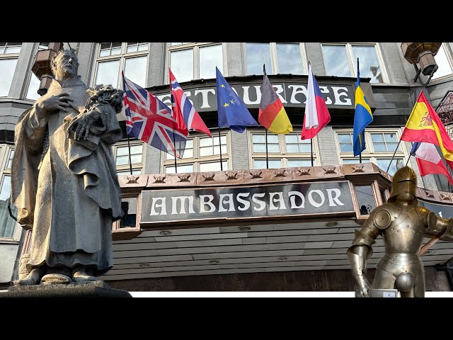 🇨🇿 Hotel Ambasador. Prague. Historic Area.