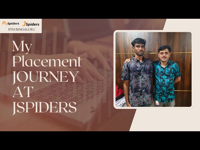 "R Nikhil’s Journey from Kumaraguru College of Technology to Software Developer at Jspider BTM