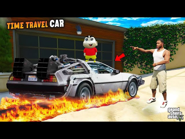 Franklin & Shinchan Found Time Travel Car In GTA 5  | Paradox FTW