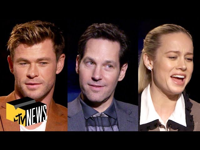 ‘Avengers: Endgame' Cast Play Name That Avenger | MTV News