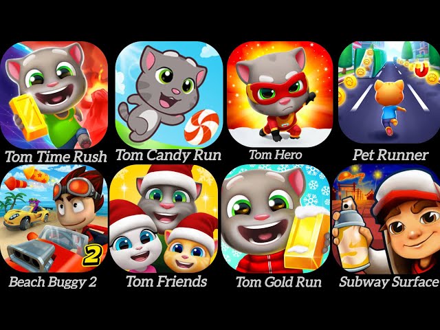 Tom Time Rush []Tom Candy Run []Tom Hero[] Pet Runer[] New Max Update gameplay Game Play