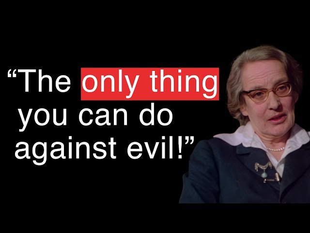 Marie Louise von Franz on What One Can Do Against Evil