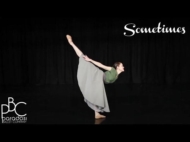 Sometimes • Tabi's Dance Solo and Testimony from Paradosi Ballet Company • 2013