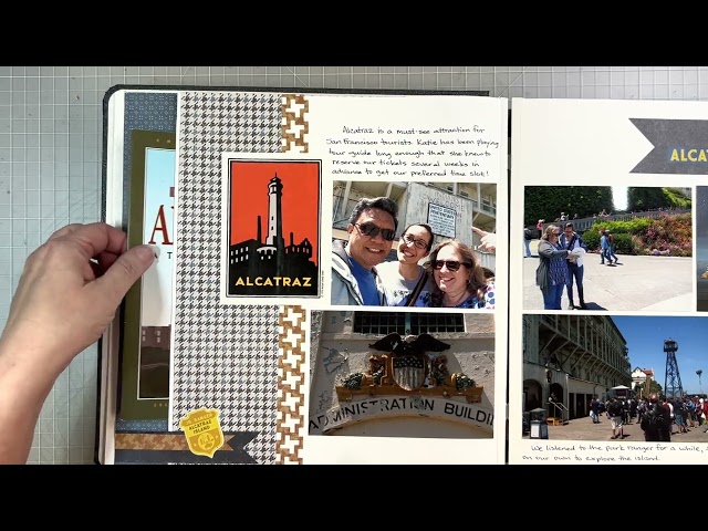 Make your own Brochure Pockets in a Creative Memories scrapbook