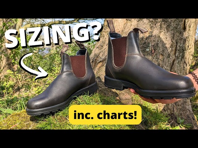 Blundstone Sizing Guide (Plus Size Charts)